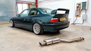 New E36 exhaust sounds SO GOOD [upl. by Haelam]