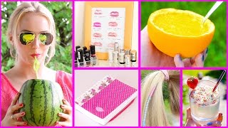 8 Tipps  DIY Ideen gegen LANGEWEILE in den SOMMERFERIEN [upl. by Mireielle]