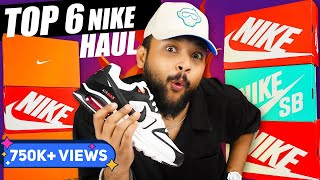 6 Best NIKE White ShoesSneakers for Men 🔥 NIKE Haul Unboxing amp Review 2023  ONE CHANCE [upl. by Lebasiairam94]