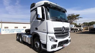 MerdedesBenz Actros 2548 ano 2022 cavalo trucado [upl. by Ahsinel]