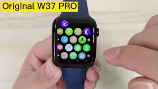 Original iwo W37 PRO smart watch video [upl. by Cassie]