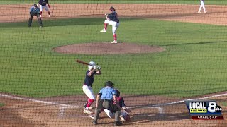 Chukars defeat Bandits 97 in annual exhibition game before Opening Day [upl. by Otsedom735]