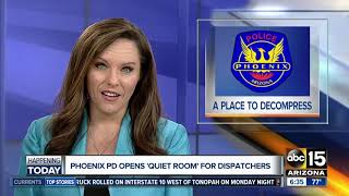 Phoenix 911 dispatchers to get new quiet room [upl. by Werdnaed]