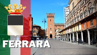 4K Walking Tour 🏰 Ferrara Italia 🏰 Travel Vlog 2021 [upl. by Noizneb]