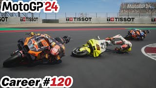 MotoGP 24  Career Pt 120 Thats Better [upl. by Llerred]