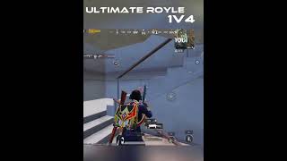 Ultimate Royle 1v4 🤩 pubgmobile 1vs4 ultimateroyale [upl. by Elburt341]