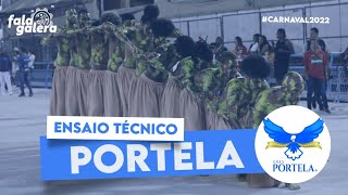 PORTELA 2022  ENSAIO TÉCNICOCOMPACTO [upl. by Ynoep]