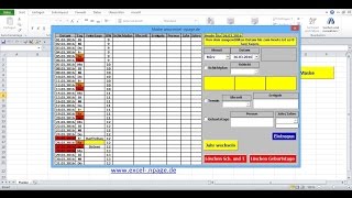 21Terminkalender in Excel selber erstellen Kombifeld für Datum erstellen [upl. by Bernat246]