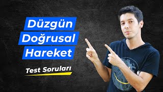 Düzgün Doğrusal Hareket  Test Soruları  3 [upl. by Ahsiaa]