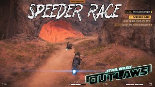 SPEEDER RACE GRAND PRIX  Star Wars Outlaws [upl. by Assylla]