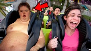 Top 5 MOST HILARIOUS Roller Coaster Fails Best amp Funniest Roller Coaster Fails [upl. by Bale]