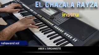 الغزاله رايقه أغنية مصرية جميلة El Ghazala Ray2a Piano ABDE LORGANISTE [upl. by Lammaj617]