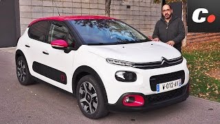 Citroën C3  Primera Prueba  Test  Review en español  Contacto  cochesnet [upl. by Dorsman]