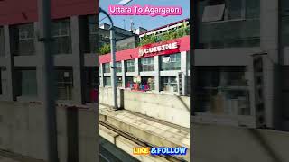 Uttara To Agargaon Dhaka metro [upl. by Acinna]