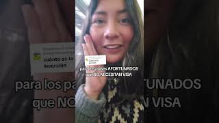 Cuanto necesito para venir a Irlanda🇵🇪🇮🇪 vivirenirlanda irlanda Bolivia Colombia Ecuador peru [upl. by Anilemrac]