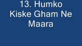 Humko Kiske Gham Ne Maara [upl. by Bolton]