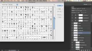 How to add and organize brushes in photoshop cs6 [upl. by Codee]