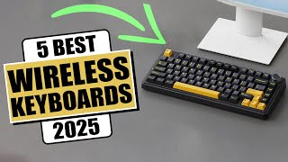 The 5 Best Wireless Keyboards For 2025 [upl. by Melony462]