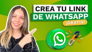 Como crear un LINK DE WHATSAPP GRATIS 2023 [upl. by Killion]