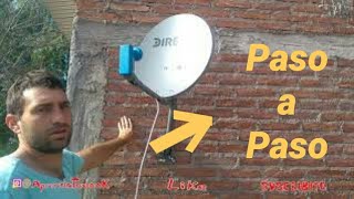 Instalación Kit Directv Prepago👈 Colocar Antena y Decodificador Manual Virtual Gratis [upl. by Irfan]