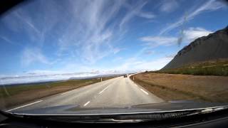 Iceland 201507231 Reykjavik to Borgarnes [upl. by Stich]