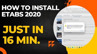 INSTALL ETABS 2020  HOW TO INSTALL ETABS ON LAPTOP OR PC [upl. by Sprague]