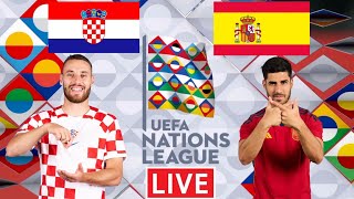 🇭🇷HRVATSKA 00 45 ŠPANIJA UŽIVO🇪🇦  🏆FINALE  🇪🇺LIGA NACIJA [upl. by Esten565]