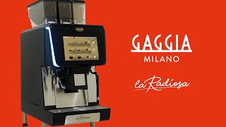 Gaggia La Radiosa  Une merveille du super automatique [upl. by Grant899]