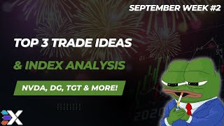 OPTIONS Trading Ideas  September Week 2  Xtrades [upl. by Imyaj]