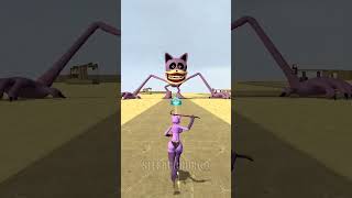 CATNAP DOCTOR EGGMAN MISS DELIGHT MONSTERS TAPES VS SM64 CANNON IN GARRYS MOD catnaptapes catnap [upl. by Mathews]