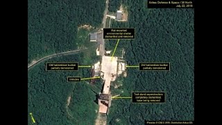 Pyongyang retoma reconstrução de área de lançamento de satélites [upl. by Etteloc]