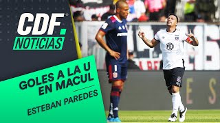 GOLES de Esteban PAREDES en Superclásicos como local  CDF Noticias [upl. by Radie]