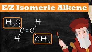 Einfach erklärt EZ Isomerie bei Alkenen IUPAC [upl. by Nnyliram]