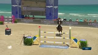 Ben Maher and Ginger Blues winning round on Miami Beach  CSI5 145m [upl. by Salvatore]