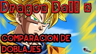 Dragon ball z  Comparación de doblajes [upl. by Deegan]