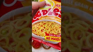 Saffola oodles  healthy noodles recipe  5 min noodles recipe  ring noodles  myfunfoodgallery [upl. by Aibonez434]