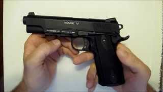 AIRSOFT GBB KWA M1911 MKIV PTP Disassembly [upl. by Mohl]