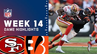 49ers vs Bengals Week 14 Highlights  NFL 2021 [upl. by Sullivan729]