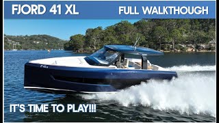 Fjord 41 XL I Full Walkthrough I The Marine Channel [upl. by Dimmick]