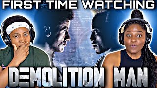 DEMOLITION MAN 1993 FIRST TIME WATCHING  MOVIE REACTION [upl. by Newg]