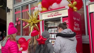 Idahos first quotgiving machinesquot turn holiday generosity in action [upl. by Aneladdam]