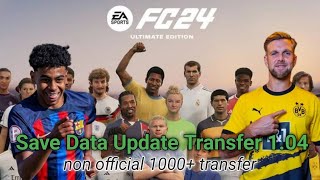 PS4 EA FC 24 save data non official update transfer 104 PS4 hen [upl. by Emearg848]