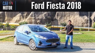 Ford Fiesta 2018  Solo recibe un lavado de cara [upl. by Eelta]