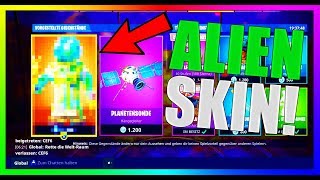 NEUER ALIEN SKIN  Neuer Shop  Fortnite Battle Royale [upl. by Elleivad956]