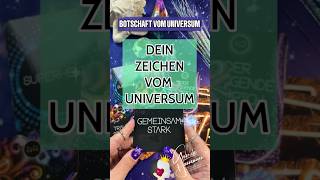 DEIN ZEICHEN VOM UNIVERSUM tarot zeichen botschaft orakel orakelbotschaft tagesimpuls [upl. by Letitia]