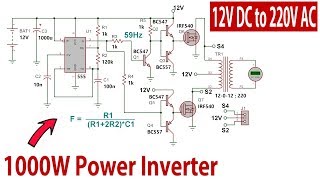 1000W Inverter from 12V to 220V [upl. by Krisha]