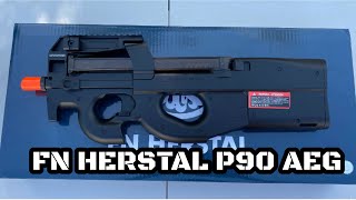 Airsoft FN Herstal P90 Unboxing and Review [upl. by Etiam681]