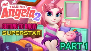 MY TALKING ANGELA 2 SUBSCRIBE CHANNEL part 1 [upl. by Oj]