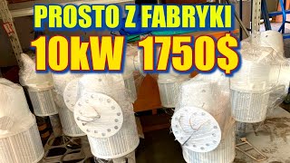 5kW do 30kW ELEKTROWNIE WIATROWE Import z Chin [upl. by Htelimay]