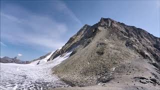 Mont Rouge du Giétro3439m en boucle depuis Mauvoisin Val de Bagnes Valais Suisse1592019 [upl. by Ifar]